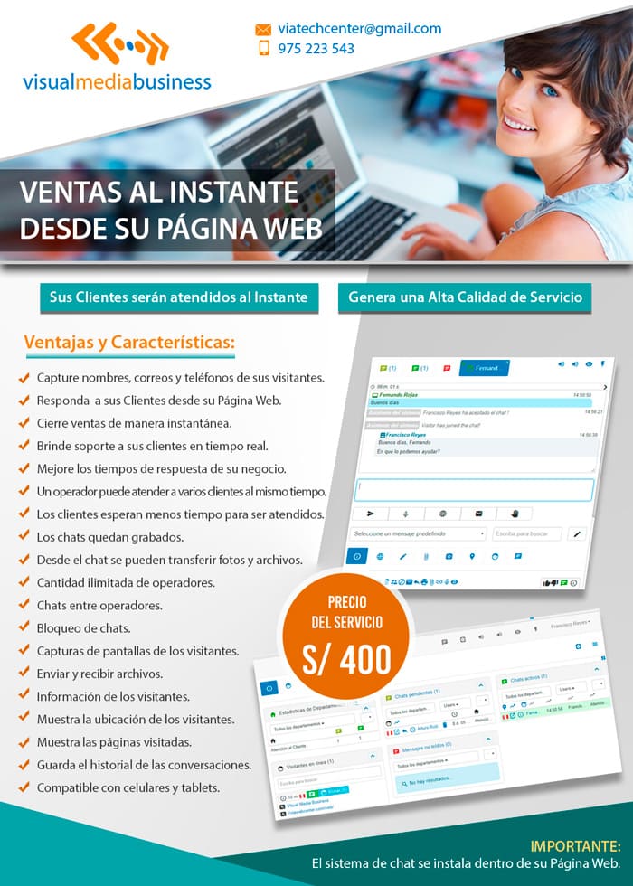 Chat en vivo - eCustomer